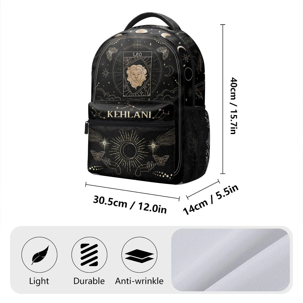 Horoscope Design Back to School – Personalized Backpack – Gift For Teens, Kids, Zodiac Lovers