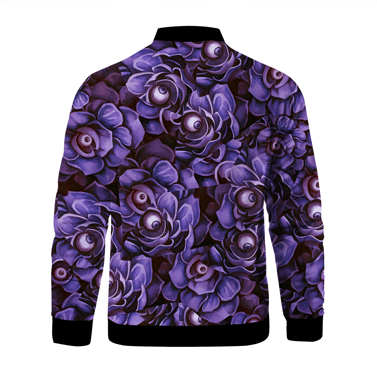 Morticia Addams 3d Printed Bomber Jacket