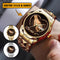 Father's Day Birthday Gifts For Dad, Grandpa - Crafted With Love - Personalized Men's Wrist Watch