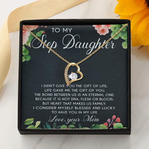 Heart Makes Us Family - Best Gift For Step Daughter