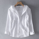 NOVA LINEN HOODIE