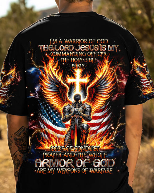 I'm A Warrior Of God Men's All Over Print Shirt