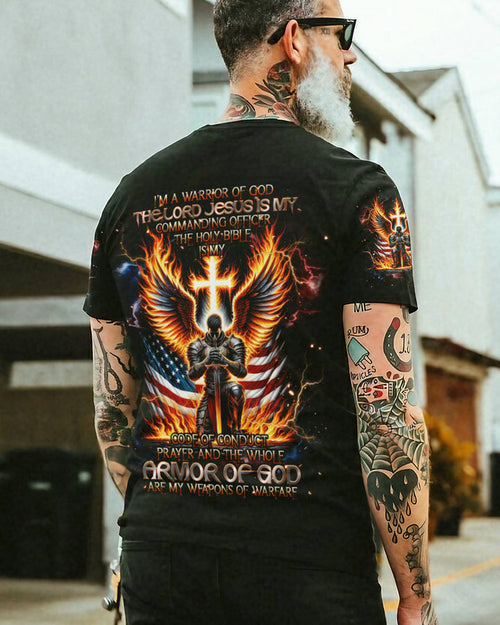 I'm A Warrior Of God Men's All Over Print Shirt