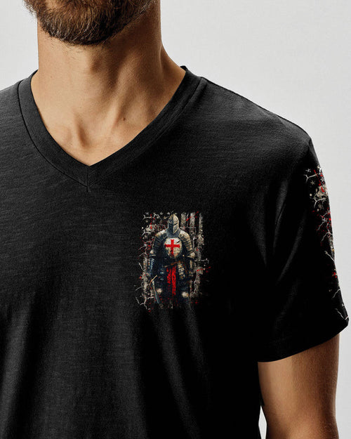I Am Mighty Warrior Child of God Men's All Over Print Shirt
