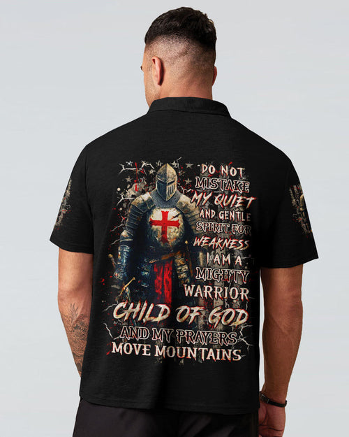 I Am Mighty Warrior Child of God Men's All Over Print Shirt
