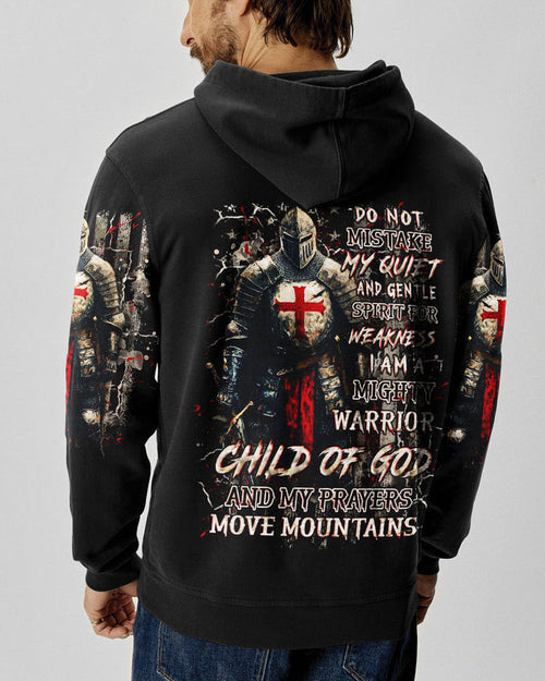 I Am Mighty Warrior Child of God Men's All Over Print Shirt