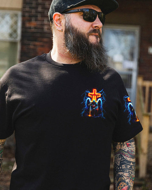 He Brought Me Out Of Darkness Men's All Over Print Shirt