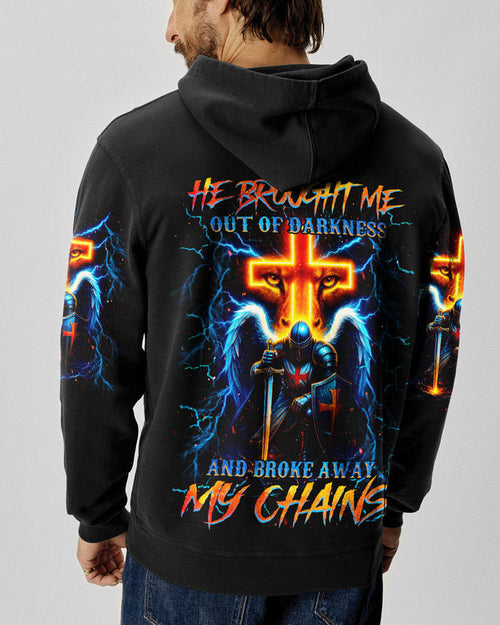 He Brought Me Out Of Darkness Men's All Over Print Shirt