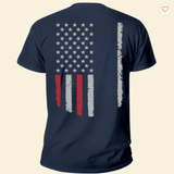Best Dad Ever - Personalized Back Printed Shirt Father's Day