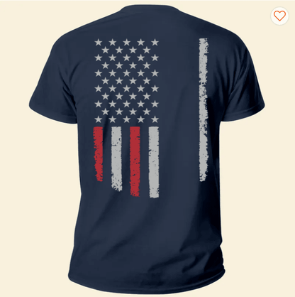 Best Dad Ever - Personalized Back Printed Shirt Father's Day