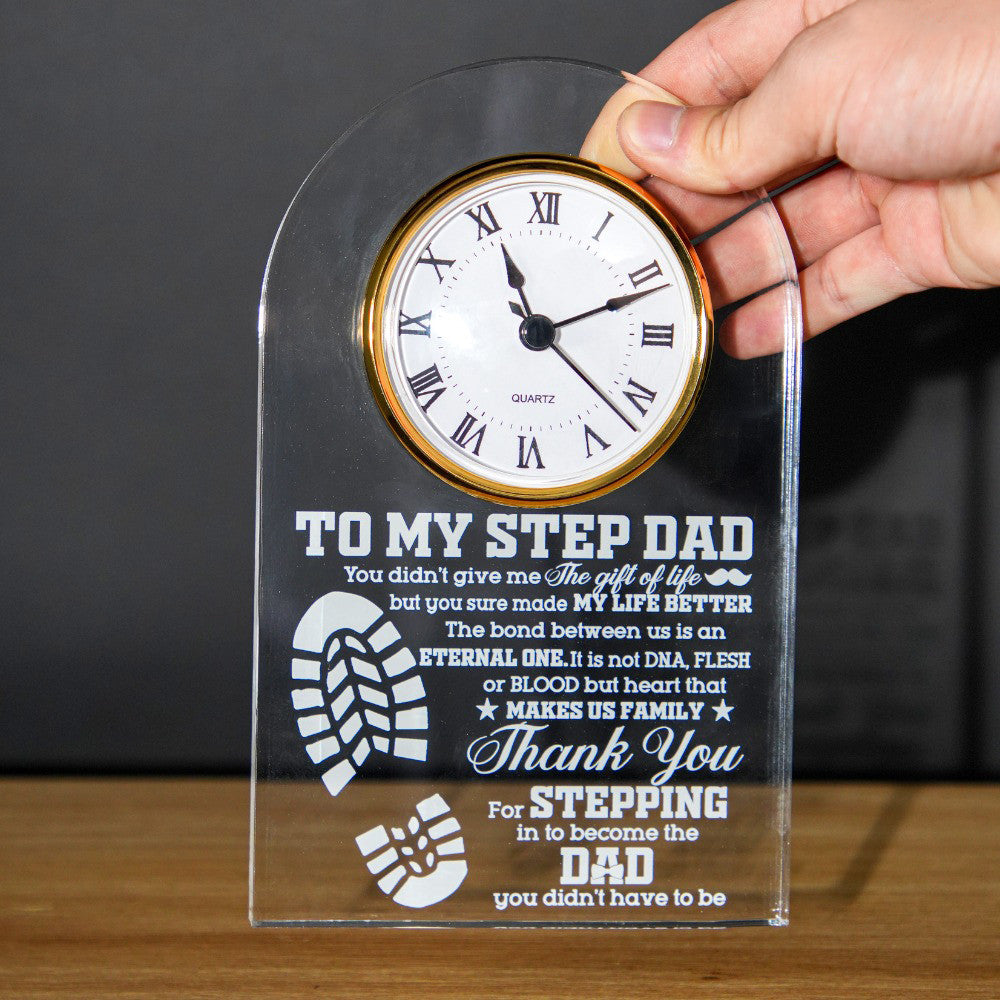Acrylic Desk Clock Plaque