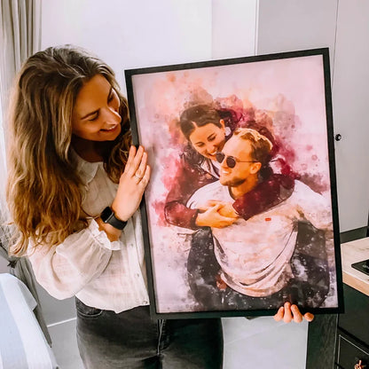 Personalized Watercolor Portrait