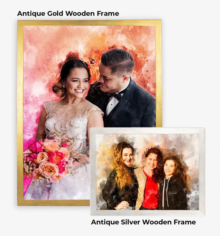 Personalized Watercolor Portrait