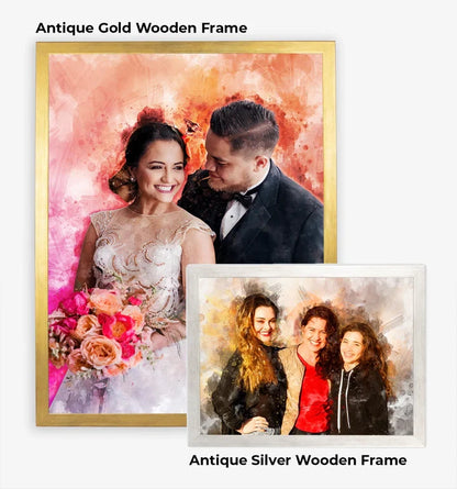 Personalized Watercolor Portrait