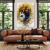 Couples Personalized Portrait – Your Love Captured in Art