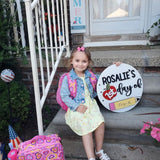 Personalized First/100th/Last Day of School Interchangeable Back to School Sign Prop For Kids Gift Ideas