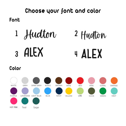 Personalized First and Day Last Day of School Sign, Interchangeable Names