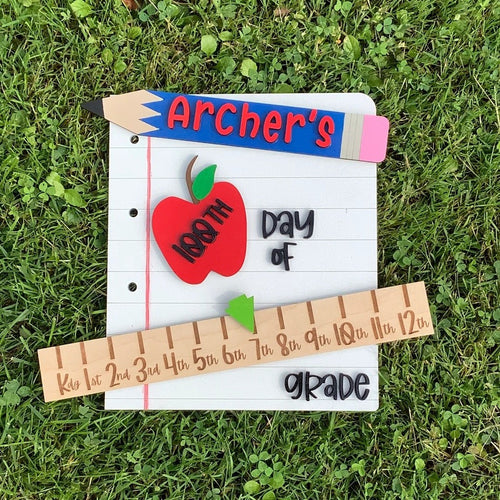 Interchangeable Back to School Sign Kit – 1st & Last Day of School Milestone Prop