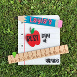 Interchangeable Back to School Sign Kit – 1st & Last Day of School Milestone Prop