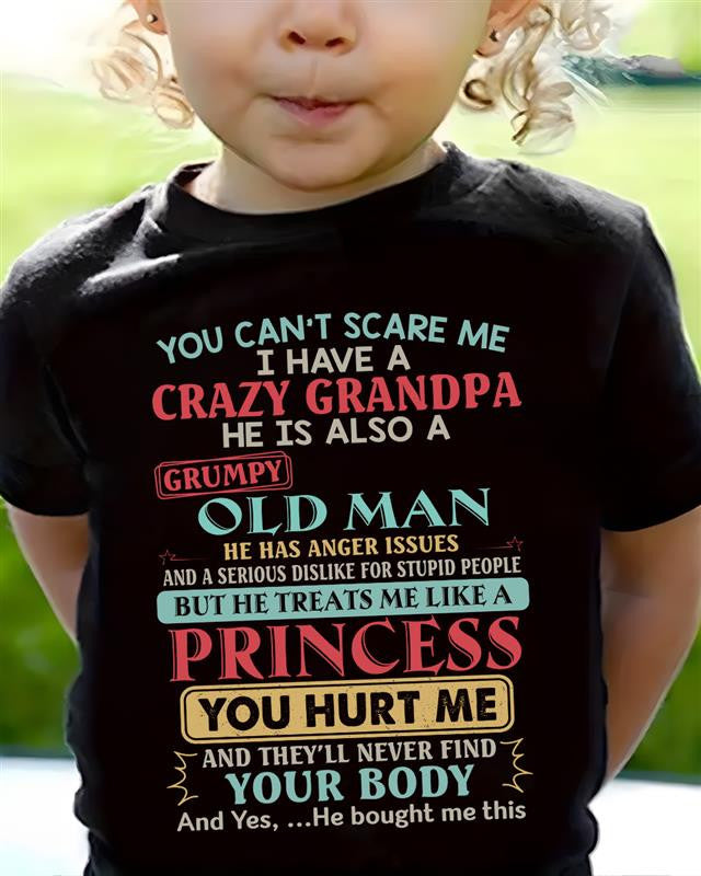 You Can't Scare Me - Lovely Shirt For Granddaughter