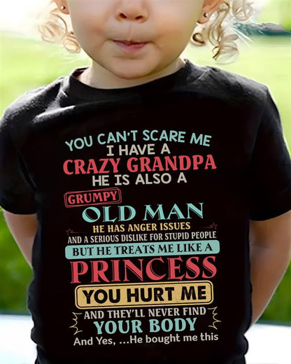 You Can't Scare Me - Lovely Shirt For Granddaughter