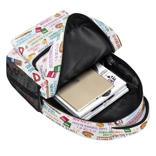 My Daily Affirmation - Personalized School Backpack - Gift For Kids