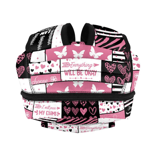 My Challenges Help Me Grow Back to School - Personalized Backpack - Gift For Kids, Girls