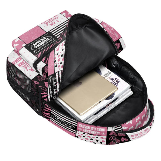 My Challenges Help Me Grow Back to School - Personalized Backpack - Gift For Kids, Girls
