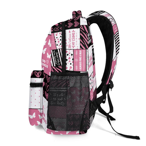 My Challenges Help Me Grow Back to School - Personalized Backpack - Gift For Kids, Girls