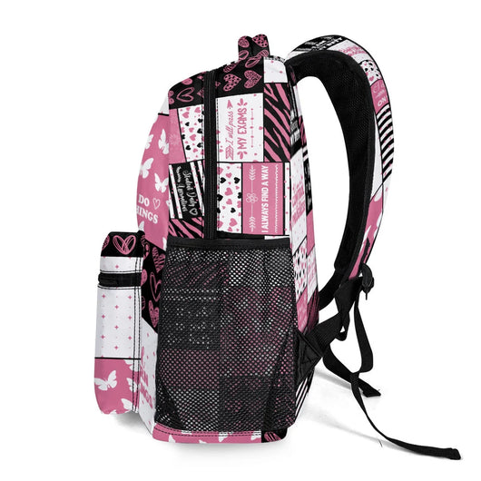 My Challenges Help Me Grow Back to School - Personalized Backpack - Gift For Kids, Girls