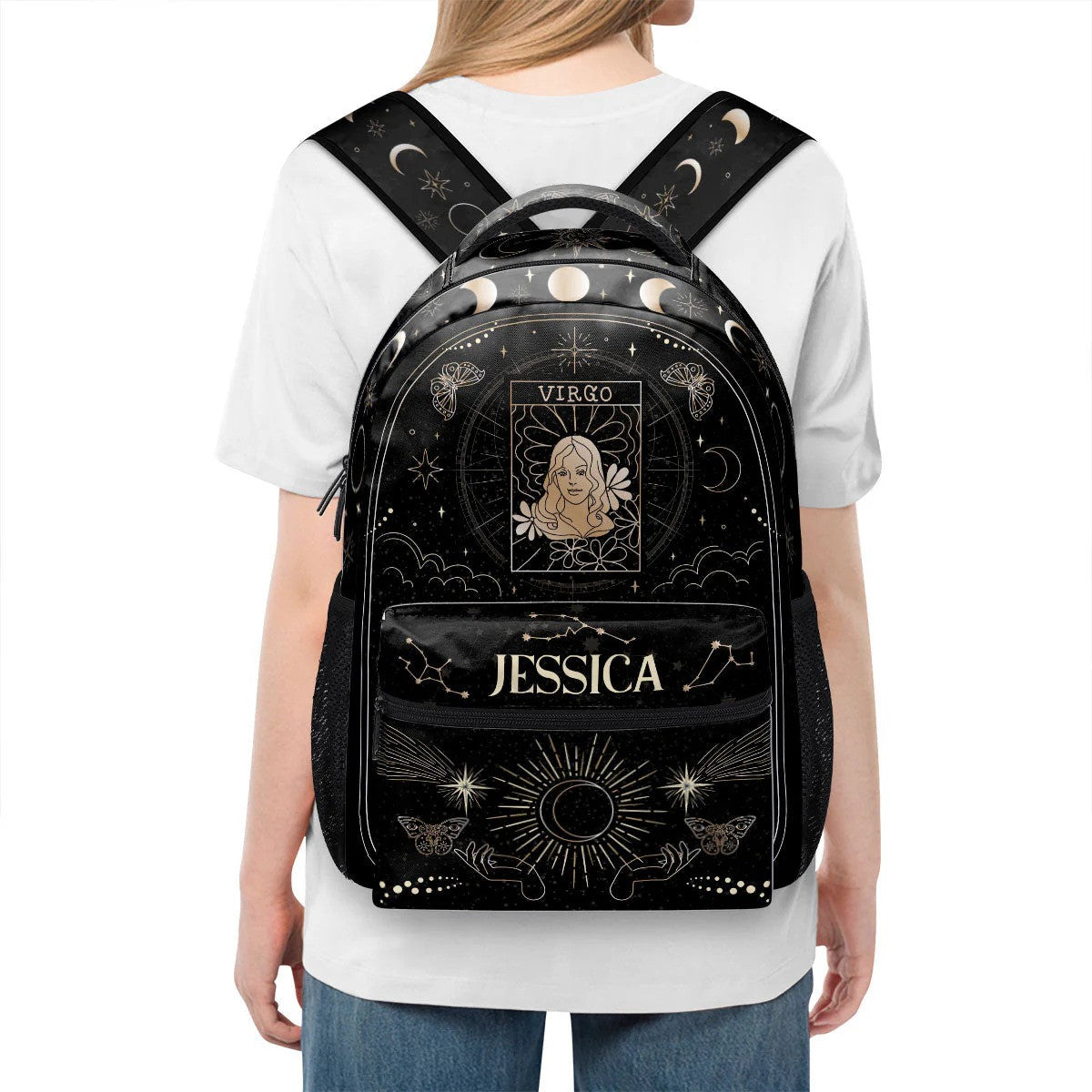 Horoscope Design Back to School – Personalized Backpack – Gift For Teens, Kids, Zodiac Lovers