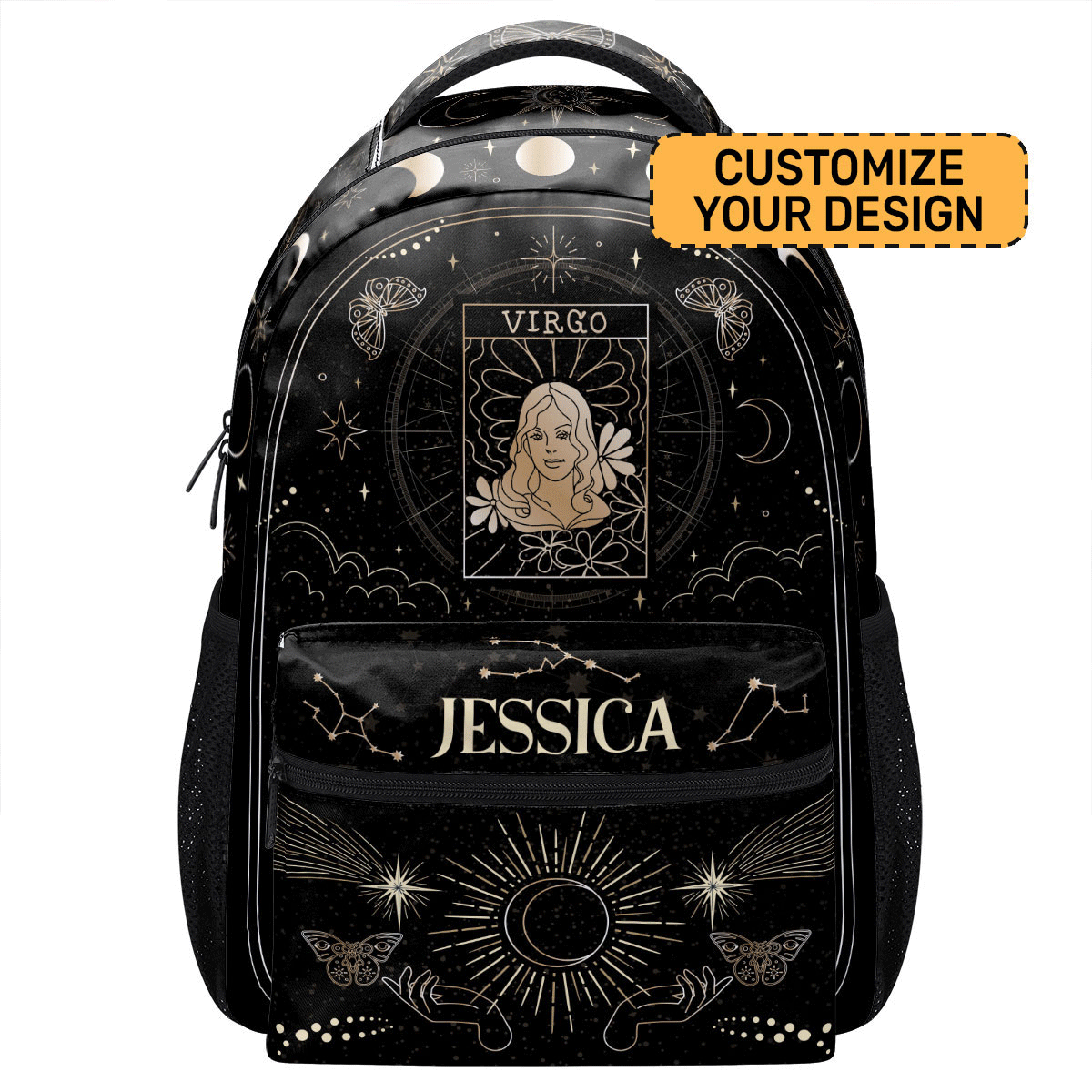 Horoscope Design Back to School – Personalized Backpack – Gift For Teens, Kids, Zodiac Lovers
