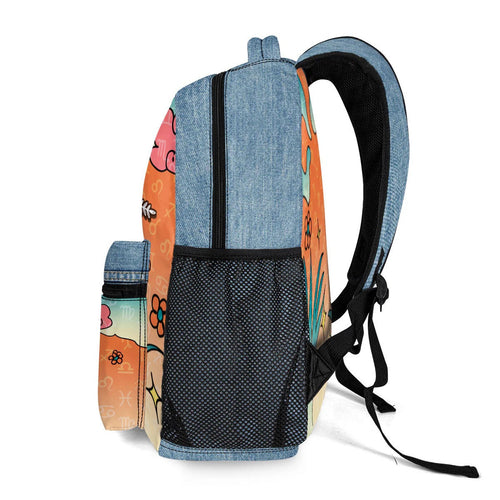 Horoscope Vibes Only Back to School - Personalized Backpack - Gift For Zodiac Lovers, Kids