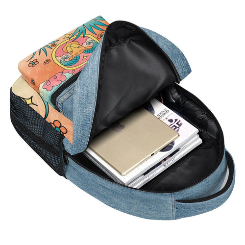 Horoscope Vibes Only Back to School - Personalized Backpack - Gift For Zodiac Lovers, Kids
