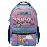 Horoscope Vibes Only Back to School - Personalized Backpack - Gift For Zodiac Lovers, Kids