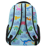 I Am Brave I Am Smart I Am Loved Back to School - Personalized Dinosaur Backpack - Gift For Kids