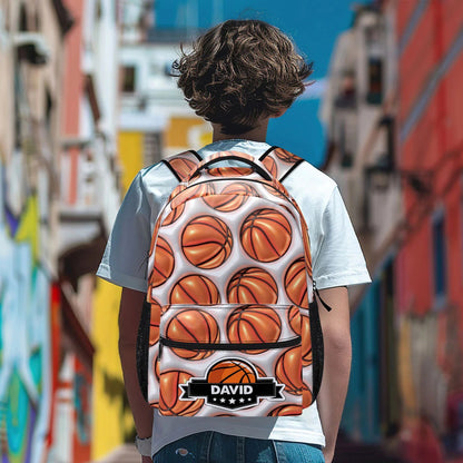 3D Effect Back to School – Personalized Backpack – Gift For Kids, Teens