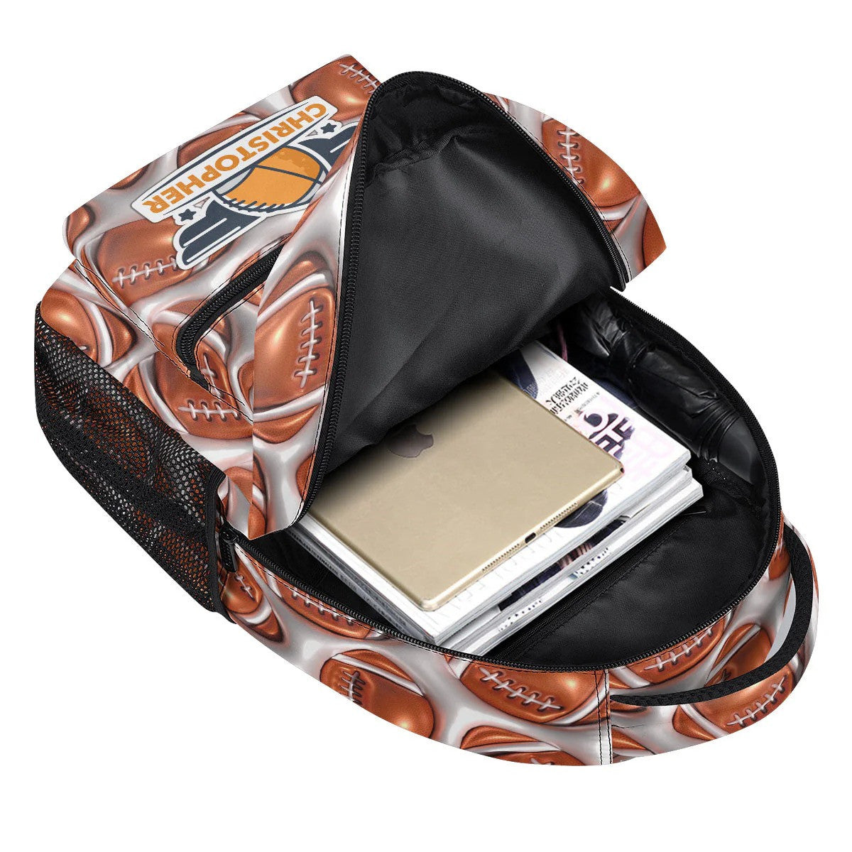 3D Effect Back to School – Personalized Backpack – Gift For Kids, Teens