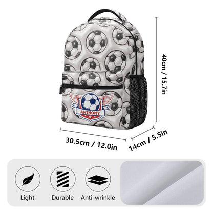 3D Effect Back to School – Personalized Backpack – Gift For Kids, Teens