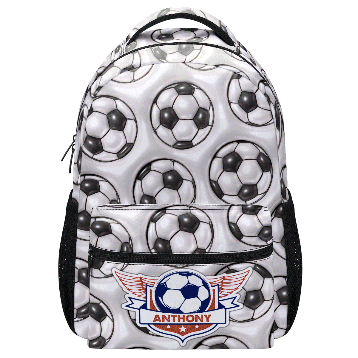 3D Effect Back to School – Personalized Backpack – Gift For Kids, Teens