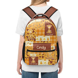 I Am Strong I Am Loved Back to School – Personalized Lion Backpack – Gift For Kids