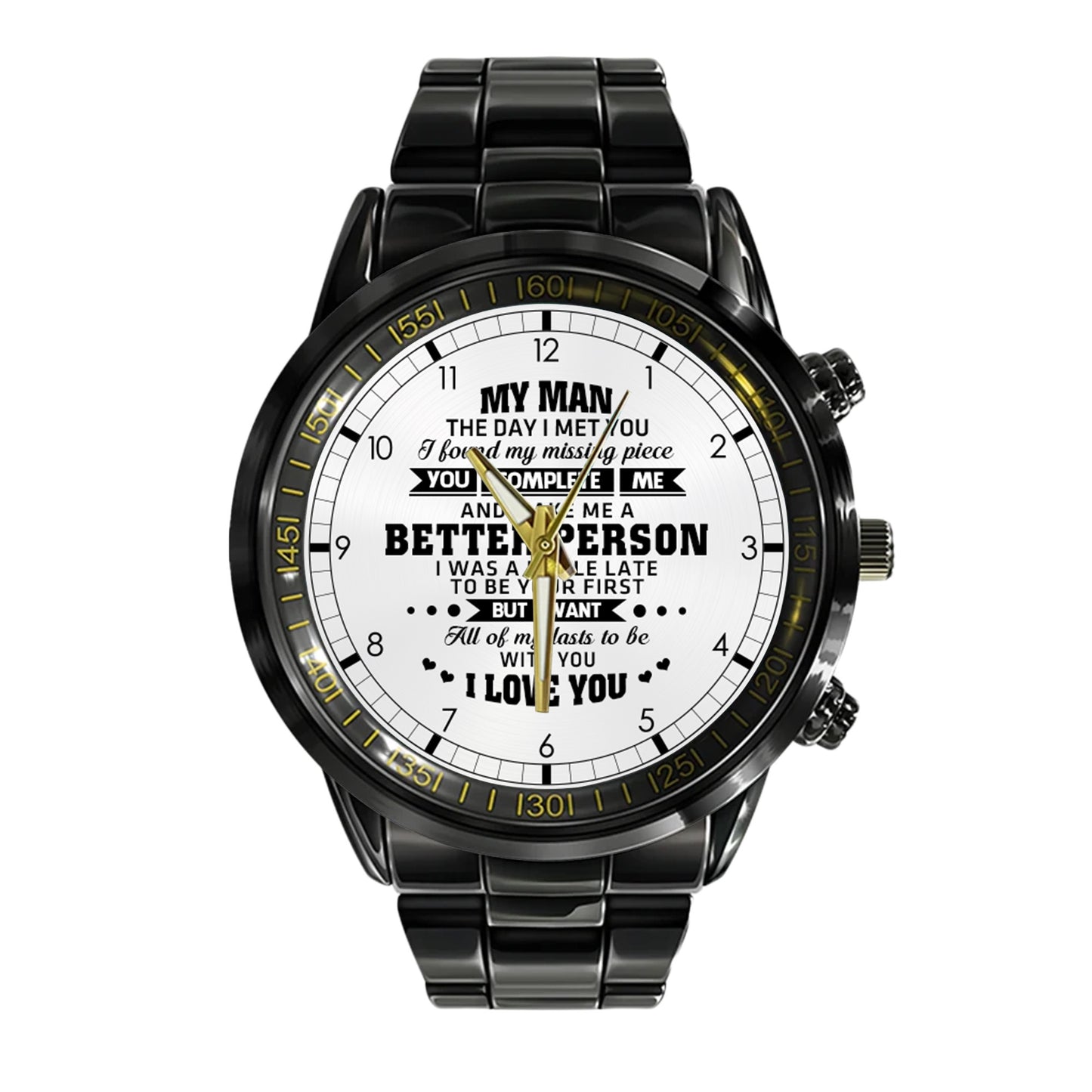 All Of My Lasts To Be With You - Quartz Watch For Man