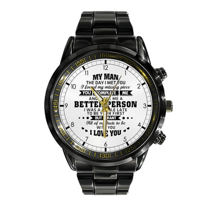All Of My Lasts To Be With You - Quartz Watch For Man