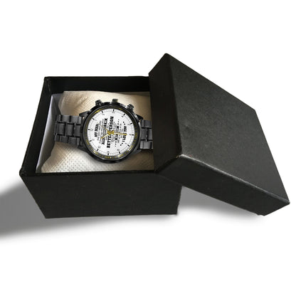 All Of My Lasts To Be With You - Quartz Watch For Man