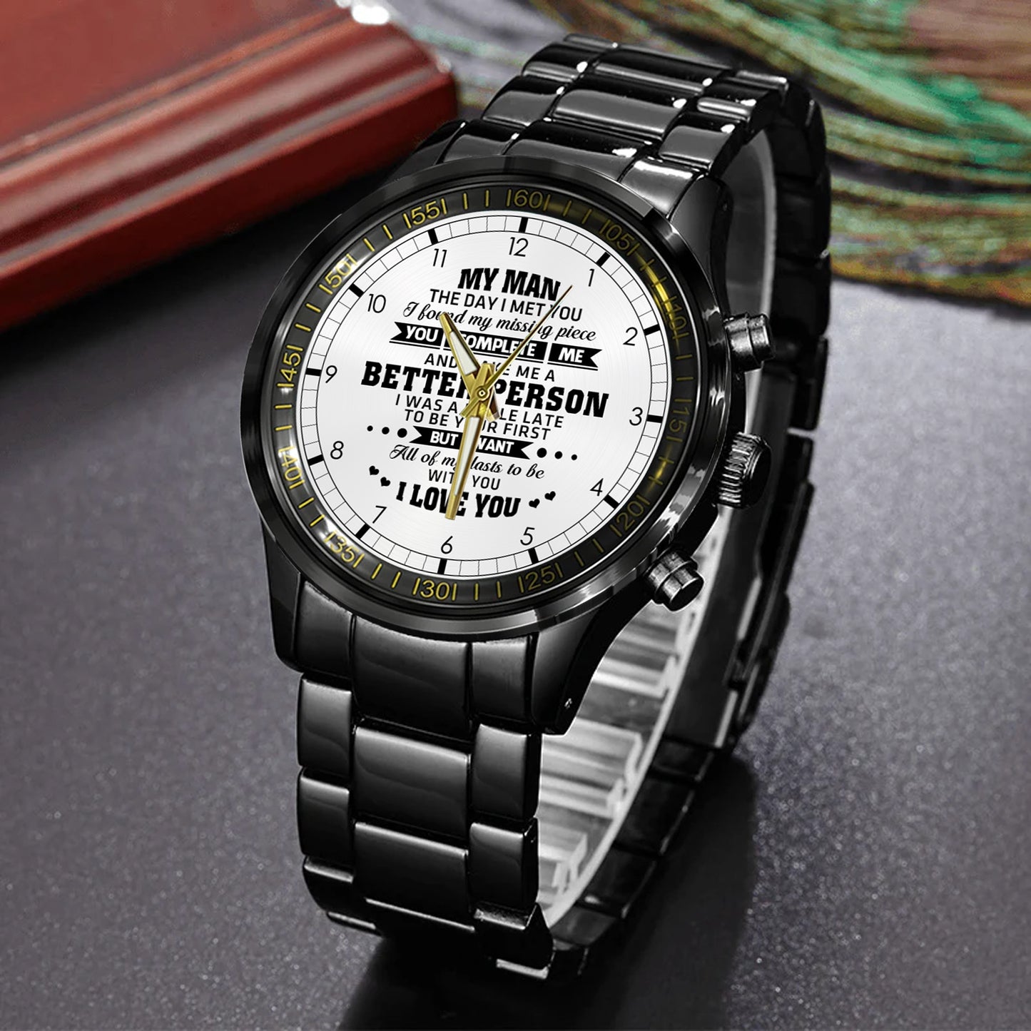 All Of My Lasts To Be With You - Quartz Watch For Man