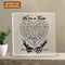 I Love You The Most Acrylic Plaque – Heartfelt Eternal Love Gift