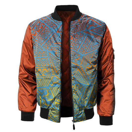 Sunset Pattern 3d Printed Unisex Bomber Jacket