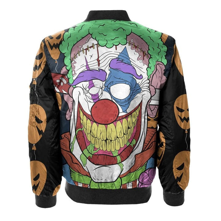 Keep Smiling Halloween Gift 3d Printed Unisex Bomber Jacket