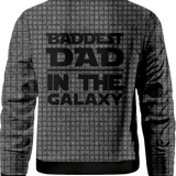 Baddest Dad In The Galaxy 3d Printed Bomber Jacket