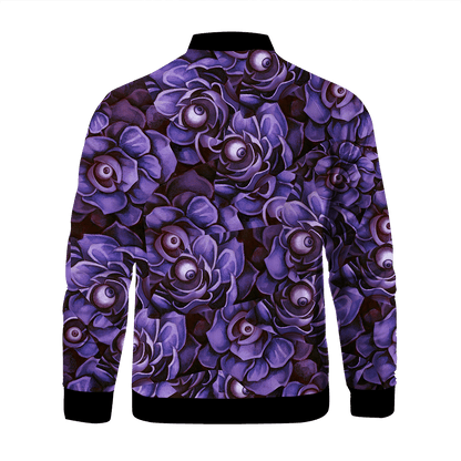 Morticia Addams 3d Printed Bomber Jacket